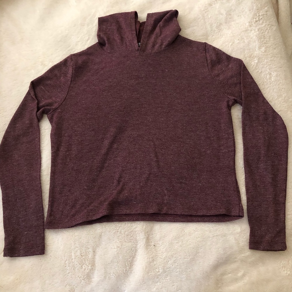 Cotton On maroon hoodie